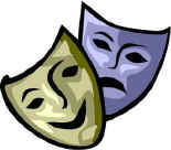 drama masks-tragedy comedy