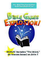 Bible Games for Children's Ministry, Sunday school