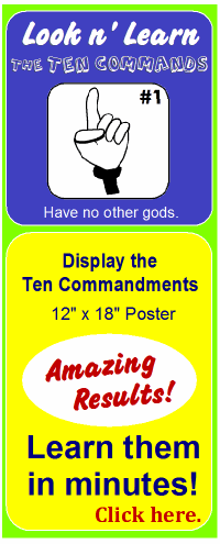 Learn the Ten Commandments Memorization Trick