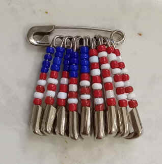 usa flag pin craft