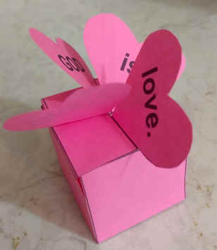 Make and Fold a Heart box